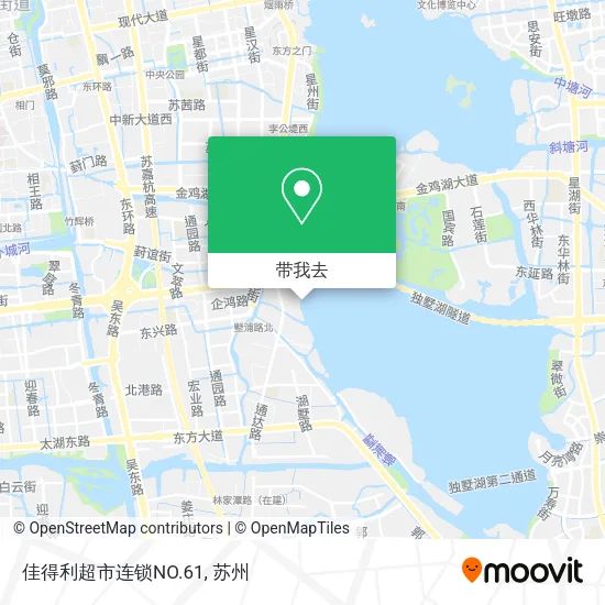 佳得利超市连锁NO.61地图