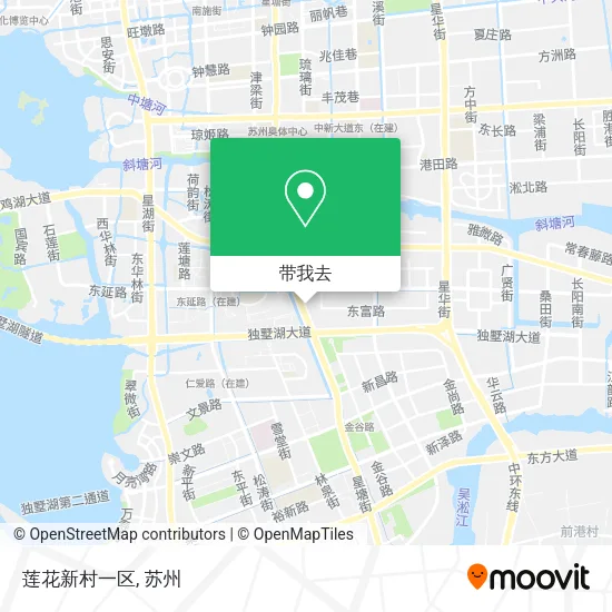 莲花新村一区地图