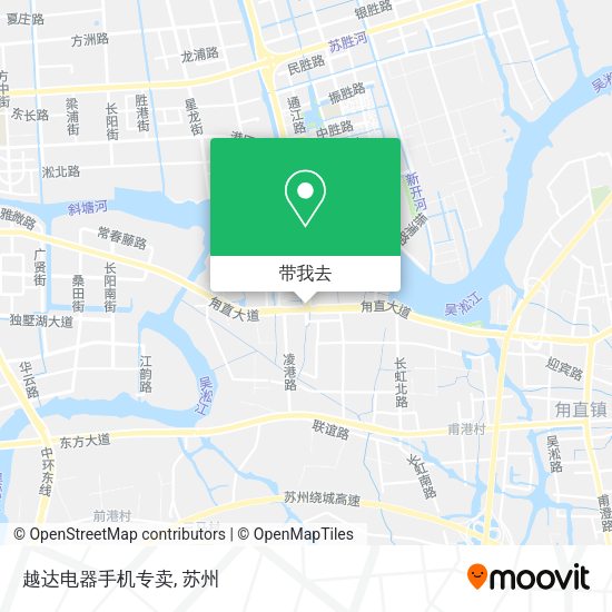 越达电器手机专卖地图