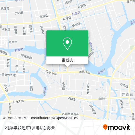 利海华联超市(凌港店)地图