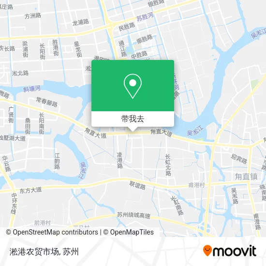 淞港农贸市场地图