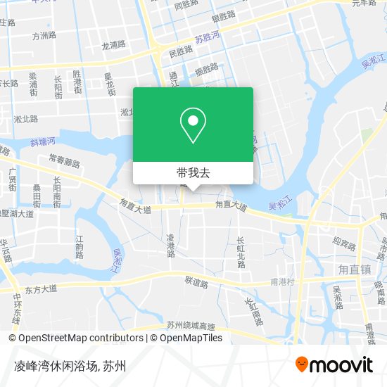 凌峰湾休闲浴场地图