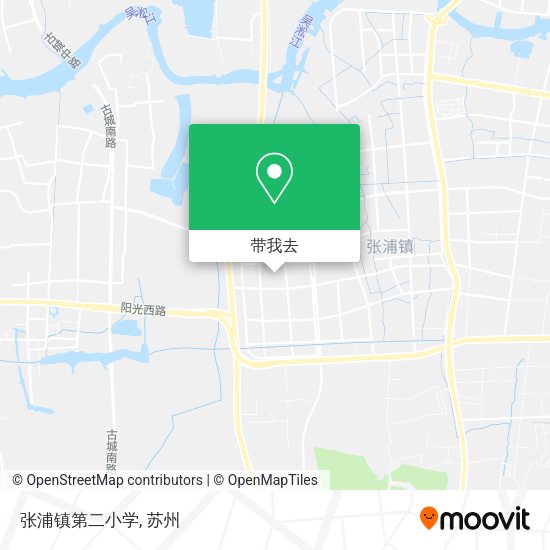 张浦镇第二小学地图