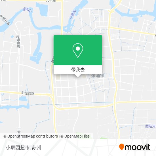 小康园超市地图