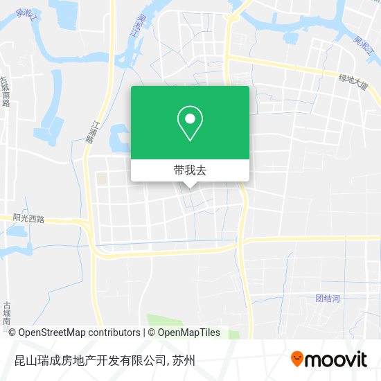 昆山瑞成房地产开发有限公司地图
