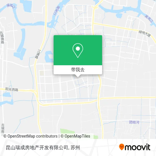 昆山瑞成房地产开发有限公司地图