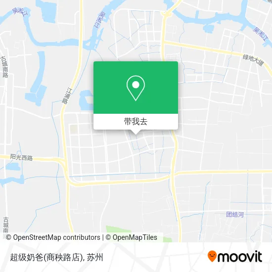 超级奶爸(商秧路店)地图