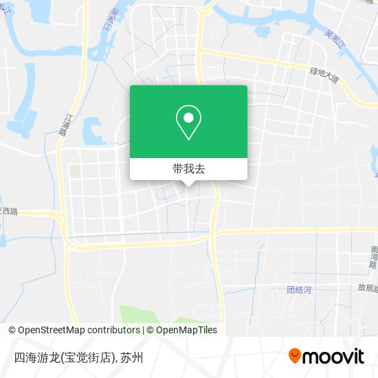 四海游龙(宝觉街店)地图