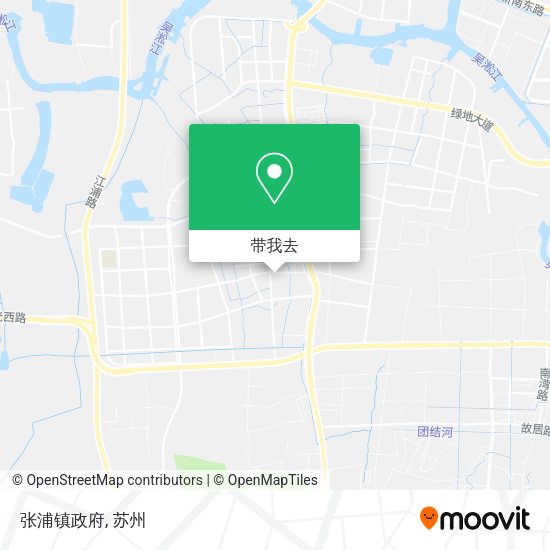 张浦镇政府地图