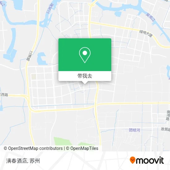 满春酒店地图