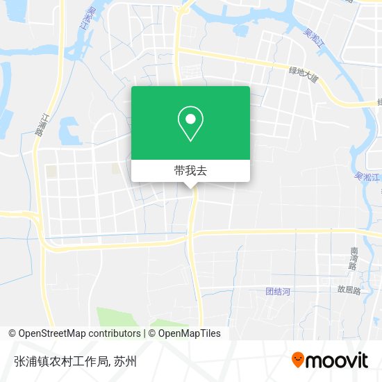 张浦镇农村工作局地图