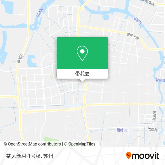 茶风新村-1号楼地图