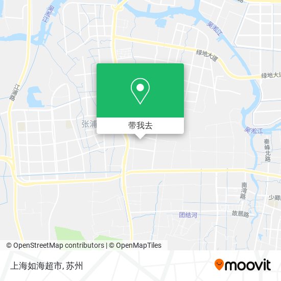上海如海超市地图