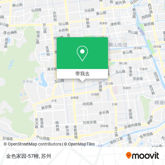 金色家园-57幢地图