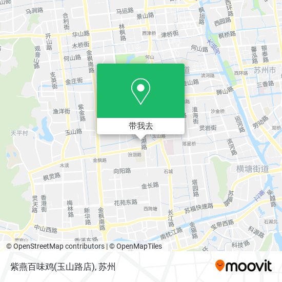 紫燕百味鸡(玉山路店)地图