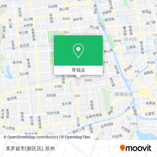 美罗超市(新区店)地图