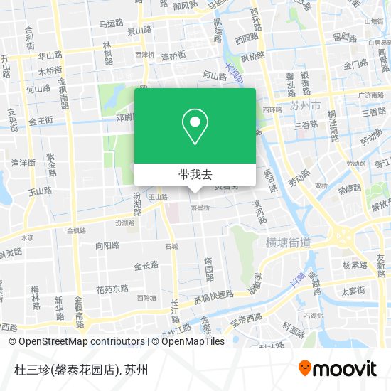 杜三珍(馨泰花园店)地图