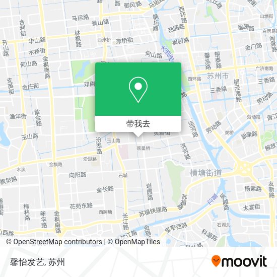 馨怡发艺地图