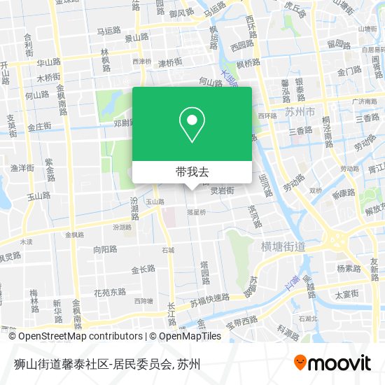 狮山街道馨泰社区-居民委员会地图