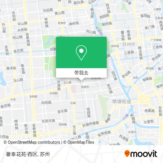 馨泰花苑-西区地图