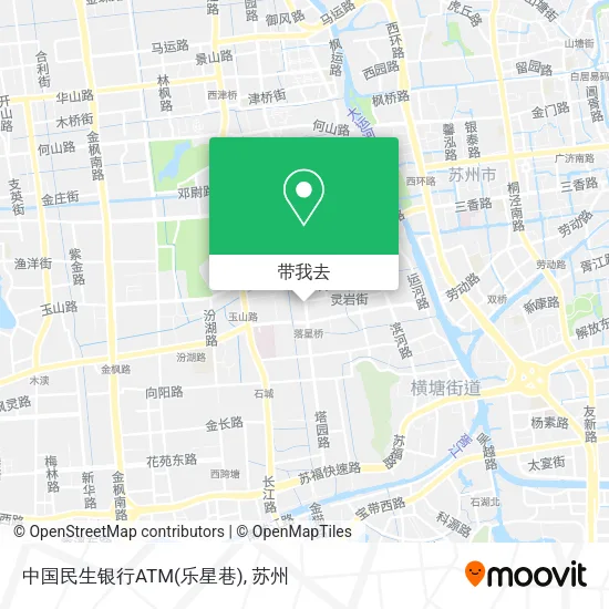 中国民生银行ATM(乐星巷)地图