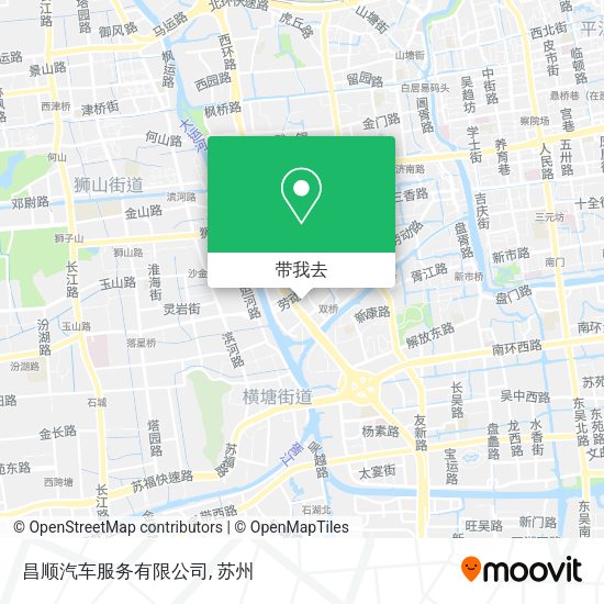 昌顺汽车服务有限公司地图