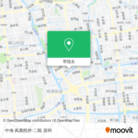 中海·凤凰熙岸-二期地图