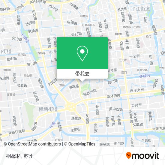 桐馨桥地图