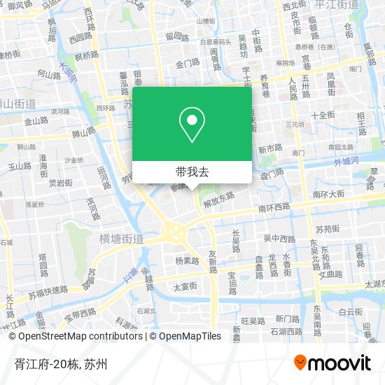 胥江府-20栋地图