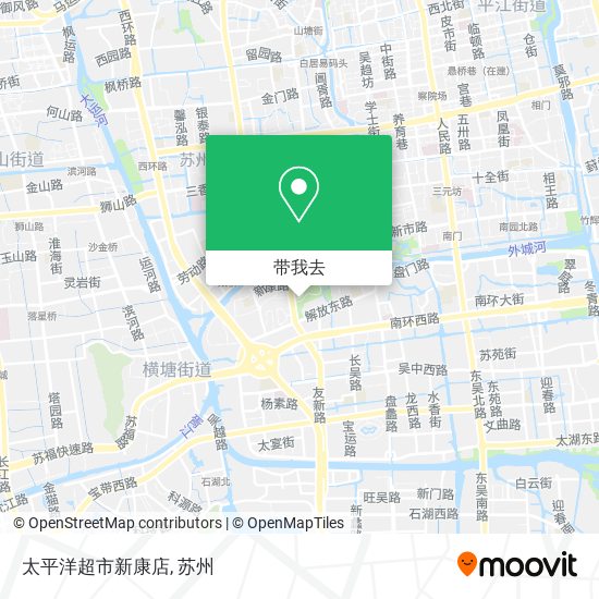 太平洋超市新康店地图