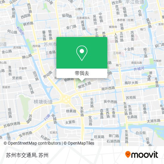 苏州市交通局地图