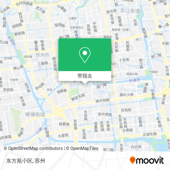 东方苑小区地图
