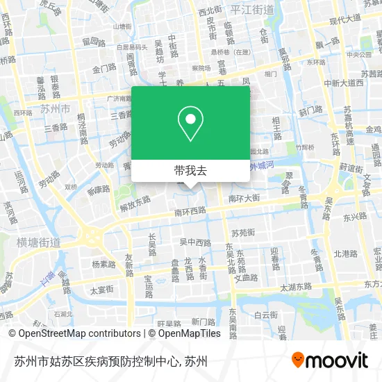 苏州市姑苏区疾病预防控制中心地图