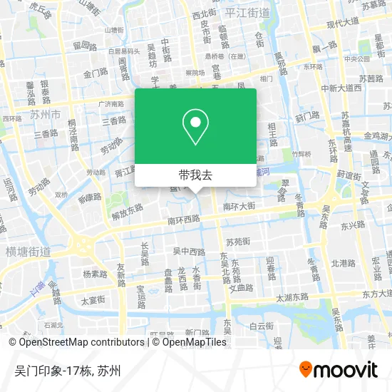 吴门印象-17栋地图