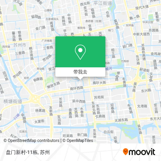 盘门新村-11栋地图