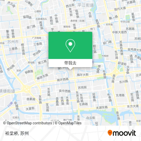 裕棠桥地图