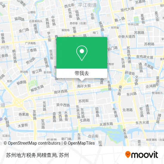 苏州地方税务局稽查局地图