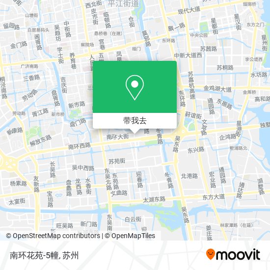 南环花苑-5幢地图