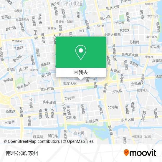 南环公寓地图