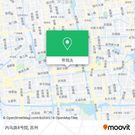 内马路8号院地图