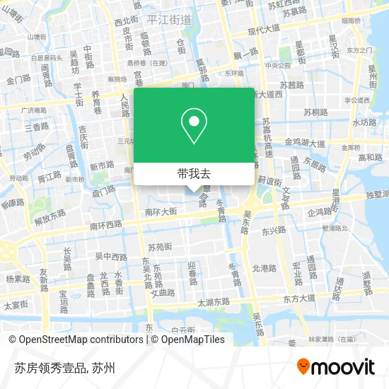 苏房领秀壹品地图