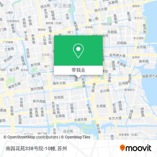 南园花苑338号院-10幢地图