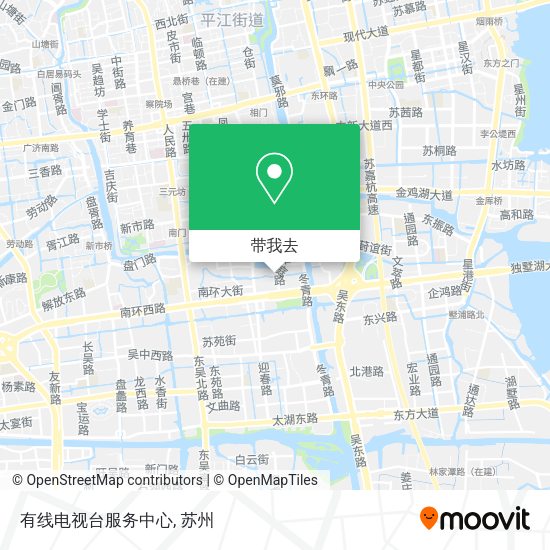 有线电视台服务中心地图