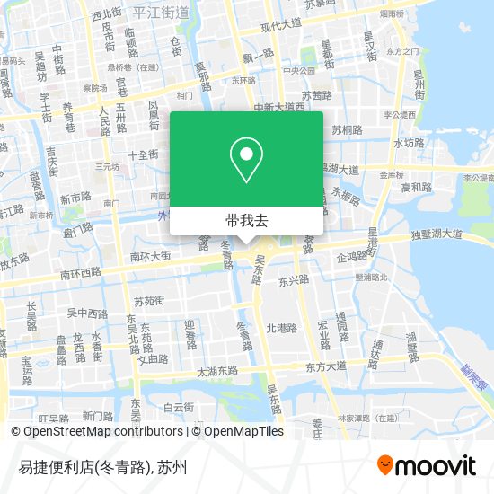 易捷便利店(冬青路)地图