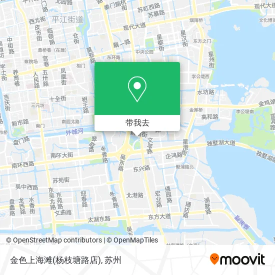 金色上海滩(杨枝塘路店)地图
