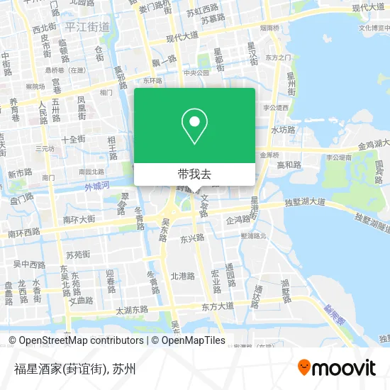 福星酒家(葑谊街)地图