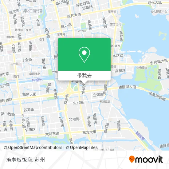 渔老板饭店地图