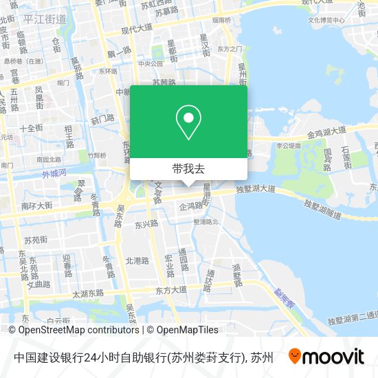中国建设银行24小时自助银行(苏州娄葑支行)地图