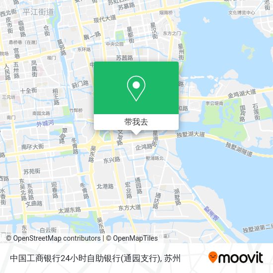 中国工商银行24小时自助银行(通园支行)地图