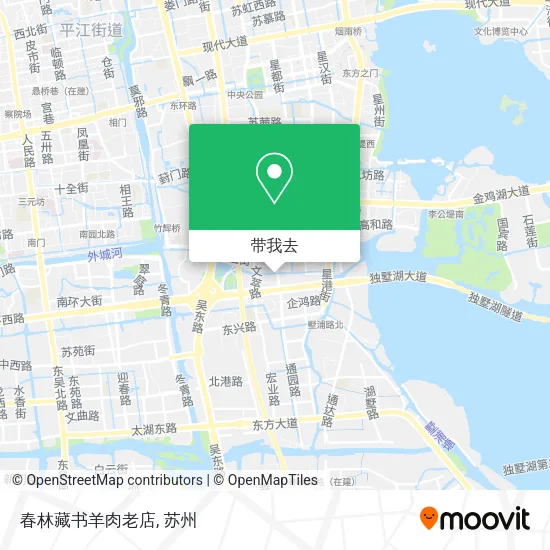 春林藏书羊肉老店地图
